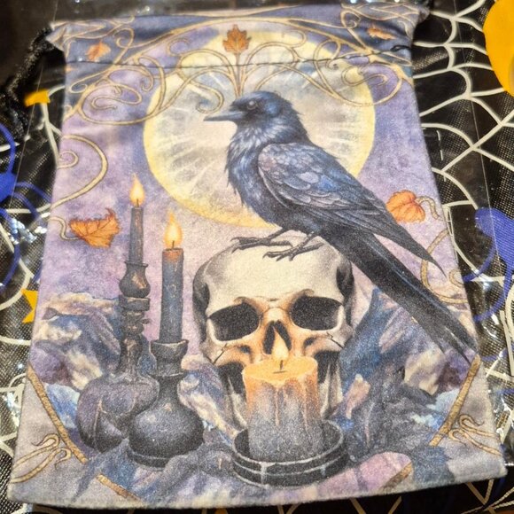 Velvet Tarot/Oracle/Crystal Bag - Picture 1 of 1
